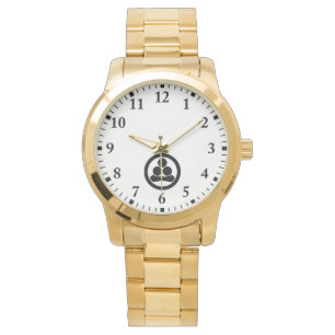 Watanabe star in circle watch