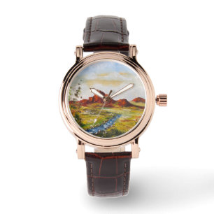 Watch Ann Hayes Painting Red Rock Canyan
