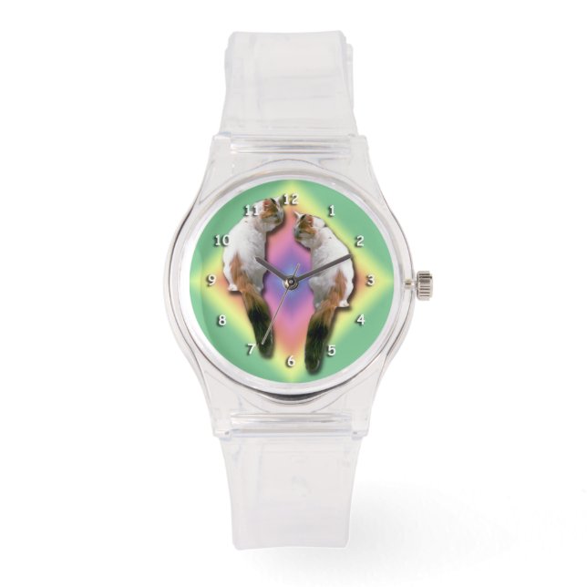 Watch - Cats and Rainbow Diamond (Front)