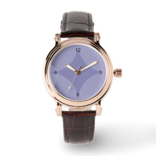 Watch - Circle and Diamond on Blue