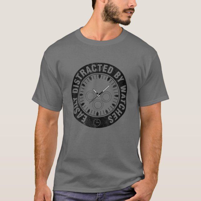 Watch Collecting Horologist Watch Lover Watch Coll T-Shirt (Front)