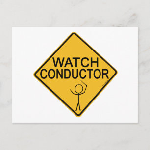 Watch Conductor Postcard