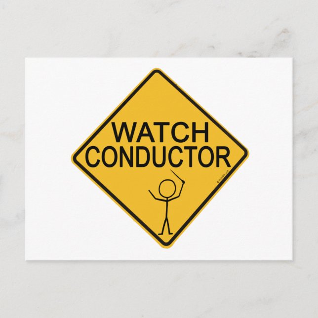 Watch Conductor Postcard (Front)