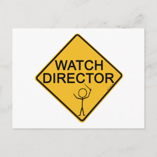Watch Director Postcard
