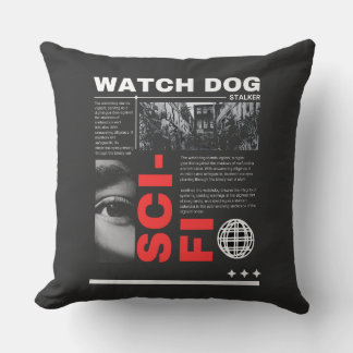 Watch Dogs Throw Pillow 