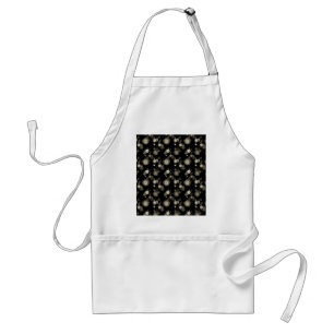 Watch faces print - steampunk patterned accessory standard apron