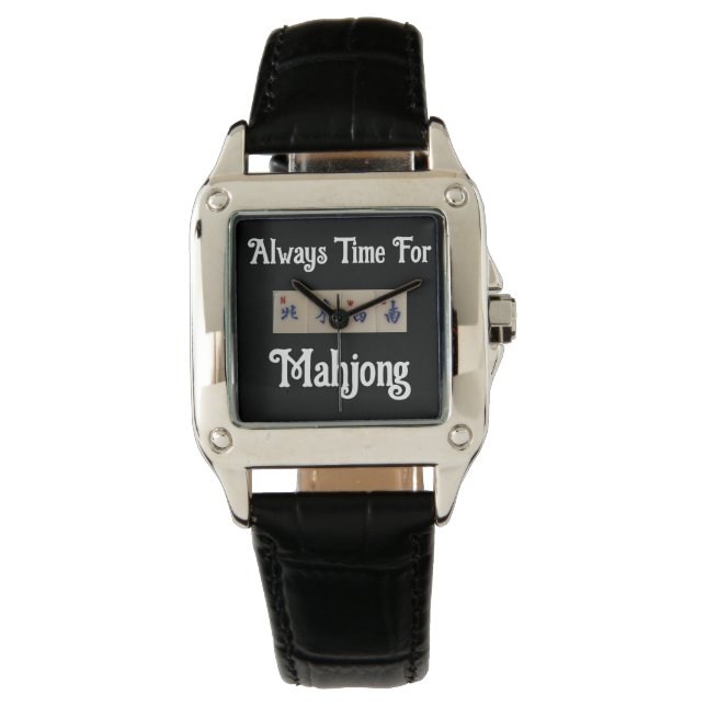 Watch for Mahjong player. (Front)