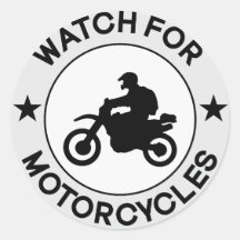 watch for Motorcycles