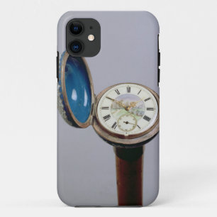 Watch gadget cane (cloisonne enamel) iPhone 11 case