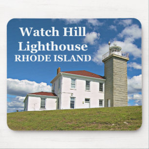 Watch Hill Lighthouse, Rhode Island Mousepad