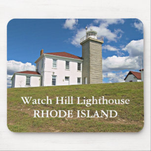 Watch Hill Lighthouse, Rhode Island Mousepad
