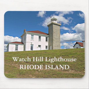 Watch Hill Lighthouse, Rhode Island Mousepad