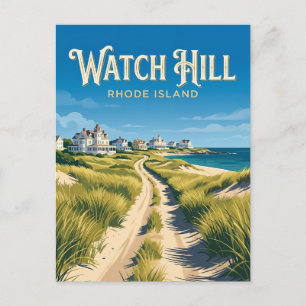 Watch Hill Rhode Island Postcard