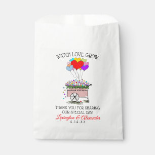 Watch Love Grow Seed Bag Favour Wedding Guest