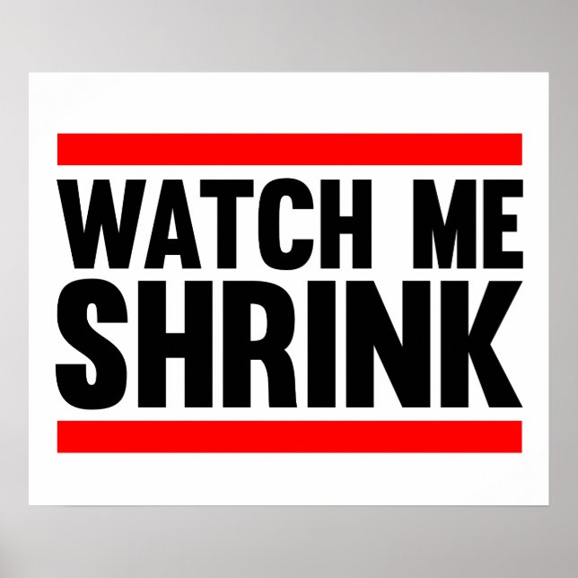 Watch Me Shrink Poster (Front)