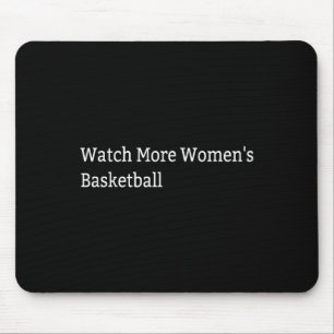 Watch More Women's Sketll 3 Mouse Pad