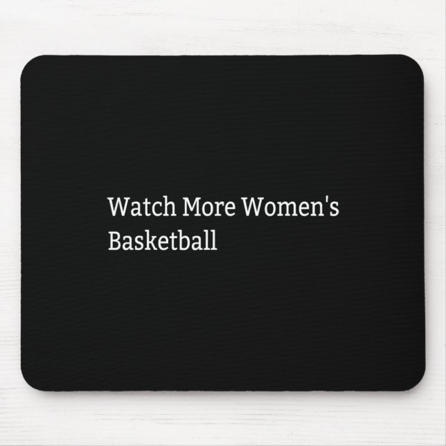 Watch More Women's Sketll 3  Mouse Pad (Front)