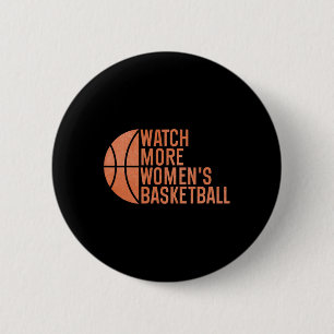 Watch More Women's Sketll Support Women On Sports 6 Cm Round Badge