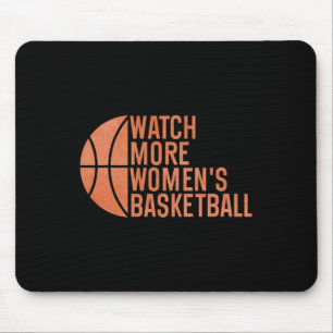 Watch More Women's Sketll Support Women On Sports Mouse Pad