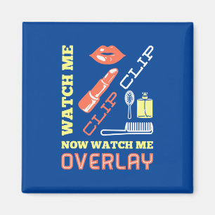 Watch Nail Artist Overlay Magnet