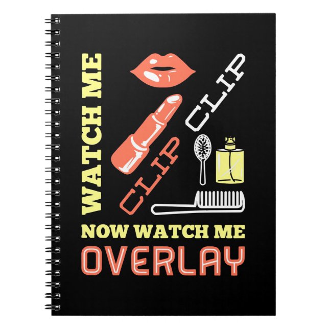 Watch Nail Artist Overlay Notebook (Front)