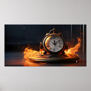 Watch on fire poster