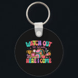 Watch Out 1st Grade Here I Come First Day Of Schoo Key Ring<br><div class="desc">Watch Out 1st Grade Here I Come First Day Of School Kids</div>