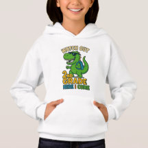 Watch Out 2nd Grade Here I Come Kids Hoodie