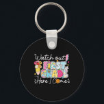 Watch Out First Grade Here I Come First Day Of Sch Key Ring<br><div class="desc">Watch Out First Grade Here I Come First Day Of School</div>