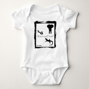"Watch out, Frank!" Wild Things Onsie Baby Bodysuit