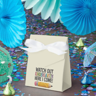 Watch Out Kindergarten Here I Come Back to School Favour Box