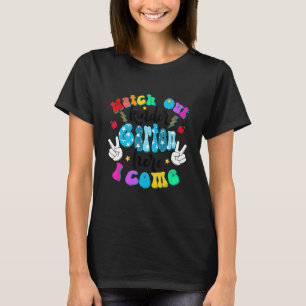 Watch Out Kindergarten Here I Come Back To School T-Shirt