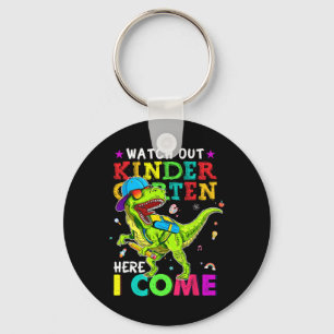Watch Out Kindergarten Here I Come Dinosaurs Byck  Key Ring