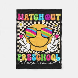 Watch Out Preschool Back To School Teacher Boys Gi Fleece Blanket