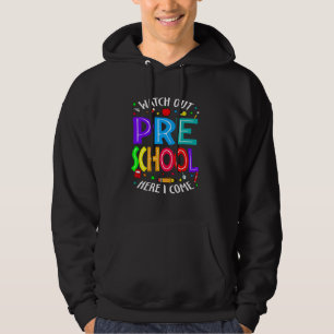 Watch Out Preschool Here I Come Tee Funny Back to