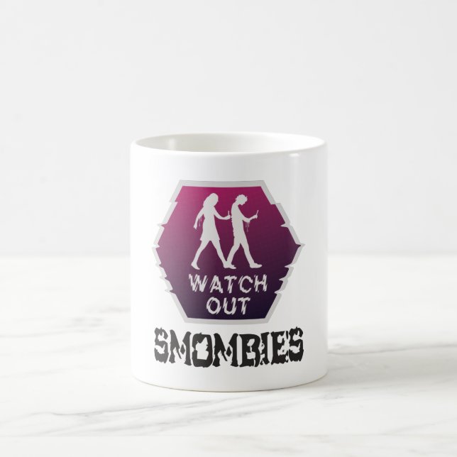 Watch out Smombies Coffee Mug (Center)
