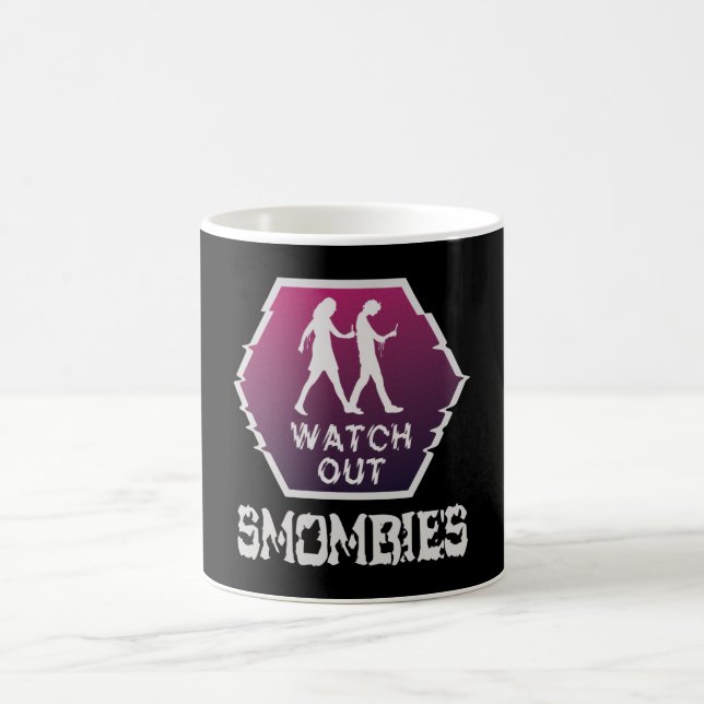 Watch out Smombies Coffee Mug (Center)