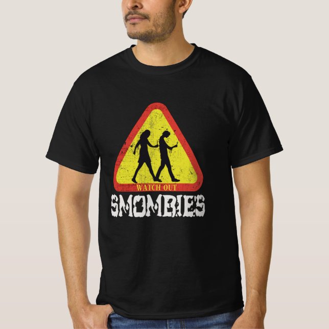 Watch out Smombies T-Shirt (Front)