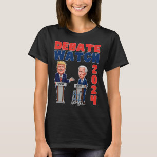 Watch Party 2024 - Trump Biden - President - Elect T-Shirt