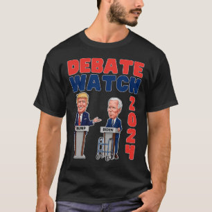 Watch Party 2024 - Trump Biden - President - Elect T-Shirt