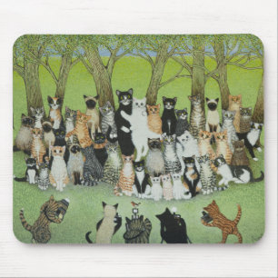Watch the Birdie Mouse Pad