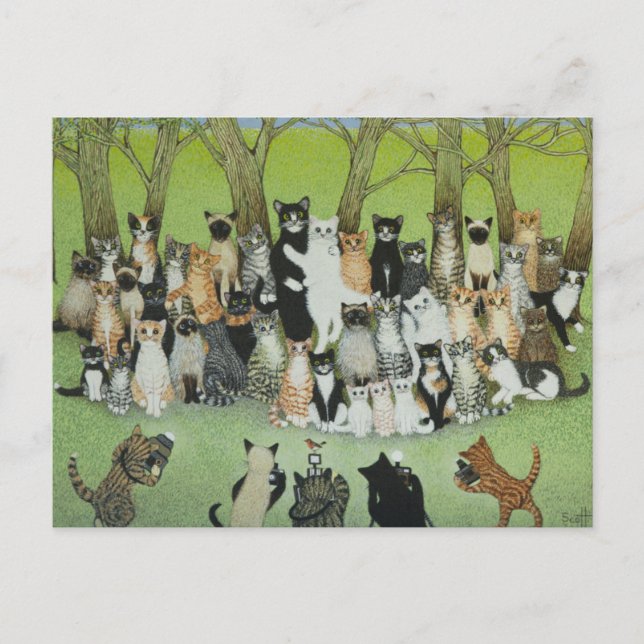 Watch the Birdie Postcard (Front)