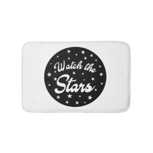 Watch the Stars Bath Mat
