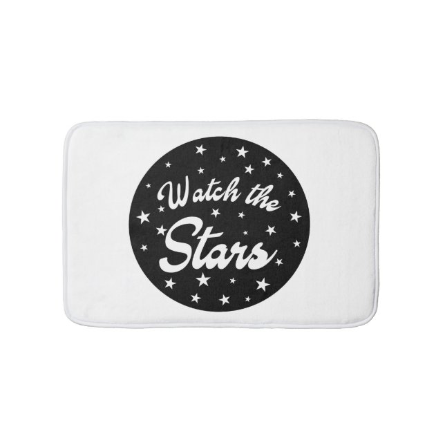 Watch the Stars Bath Mat (Front)