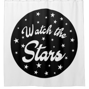 Watch the Stars Shower Curtain