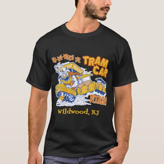 Watch The Tram Car T-Shirt (Front)
