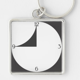 Watch the Watch, wall clock Key Ring