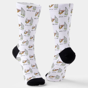 Watch This! Dog - funny dog agility Socks