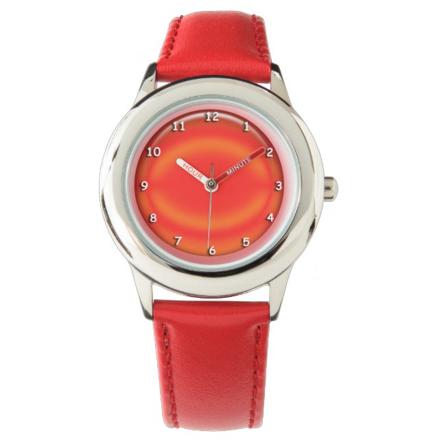 Watch - Three Dimensional Red Orb (Front)