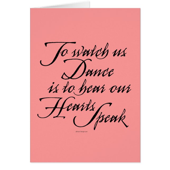 Watch Us Dance (Front)